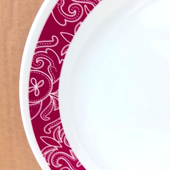 3 PC Corelle Bandhani  Dinner Plate 10.5”. Made in USA. Chip and Break Resistant - Picture 5 of 6